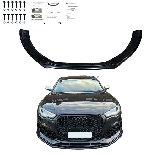 AUDI RS6 C7 2013-2014 Ön lip / AUDI RS6 C7 Makyajlı 2014-2017 Ön lip