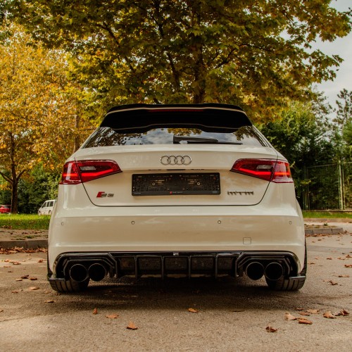 AUDI S3 Sportback 8V 2013-2016 Arka Difüzör