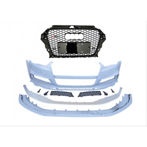 A3 2013-2016 SEDAN IÇIN UYUMLU RS3 FULL ON TAMPON & PANJUR SET