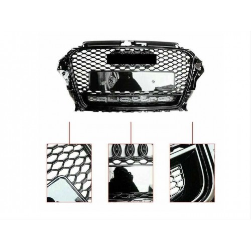 A3 2013-2016 IÇIN UYUMLU PANJUR RS3 SIYAH