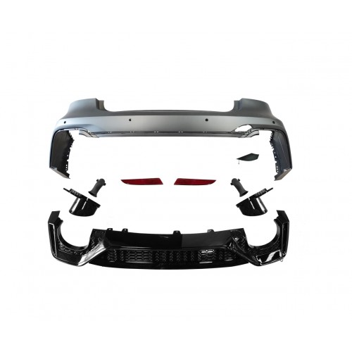 A7 2019-2021 IÇIN UYUMLU RS7  ARKA TAMPON  SETI