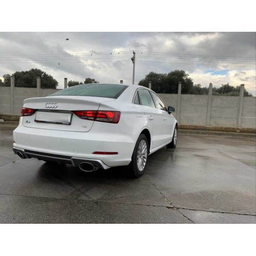 A3 2013-2016 SEDAN IÇIN UYUMLU RS3 DIFUZOR(NORMAL TAMPON)