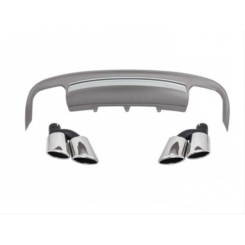 A5 2012-2016 4 KAPI NORMAL TAMPON IÇIN UYUMLU S5 GORUNUM DIFUZOR & EGZOZ SETI