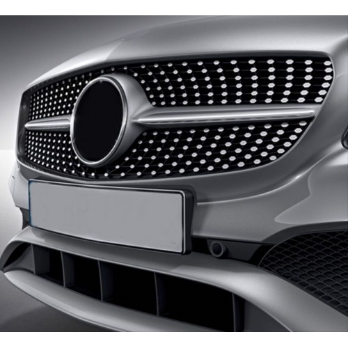 FOR MERCEDES W212 2013-2015 E SERIES DIAMOND FRONT GRILLE (FACELIFT)