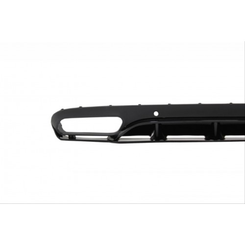 W205 C COUPE IÇIN EDITION 1 DIFUZOR & EGZOZ SETI PIANO BLACK (AMG TAMPON İÇİN)