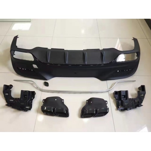 GLE COUPE 2016+ İÇİN GLE 63 DIFUZOR VE EGZOZ SETİ (AMG İÇİN)