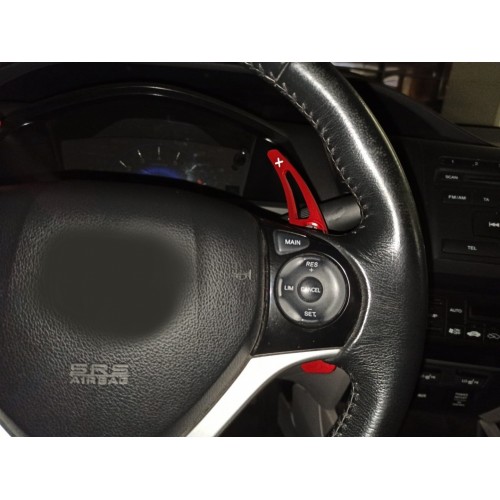 CIVIC FB7 2012-2015 IÇIN UYUMLU  PADDLE SHIFT (F1 VITES KULAKCIK)  KIRMIZI