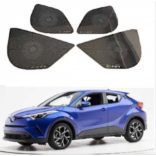 C-HR 2016-2019 IÇIN UYUMLU HOPARLÖR KAPLAMA TITANYUM SIYAH