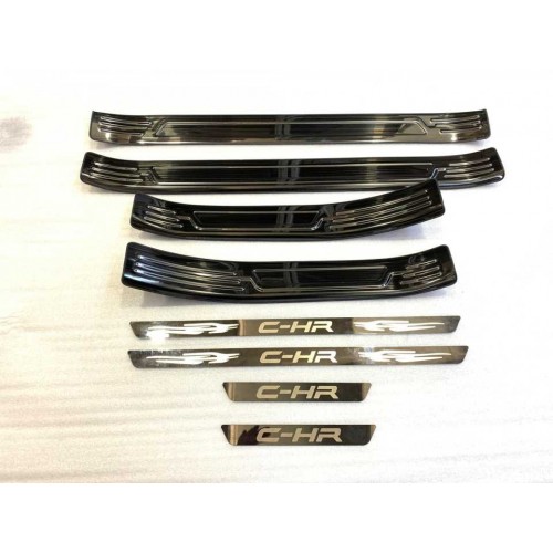 C-HR 2016-2019 IÇIN UYUMLU KAPI ESIGI - TITANYUM SIYAH
