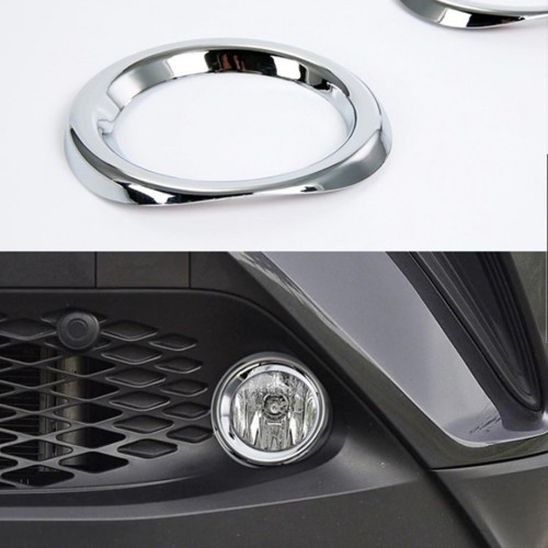 C-HR 2016-2019 IÇIN UYUMLU ÖN SIS HALKA KAPLAMA NIKELAJ