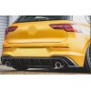 GOLF 8 IÇIN UYUMLU  GTI DIFUZOR (PIANO BLACK) - ÇIFT EGZOZ (Life,Style,Impression Paket için)