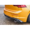 GOLF 8 IÇIN UYUMLU  GTI DIFUZOR (PIANO BLACK) - ÇIFT EGZOZ (Life,Style,Impression Paket için)